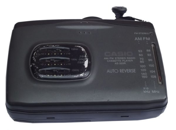 Walkman-Radio Casio Cassette Player AS-320 R
