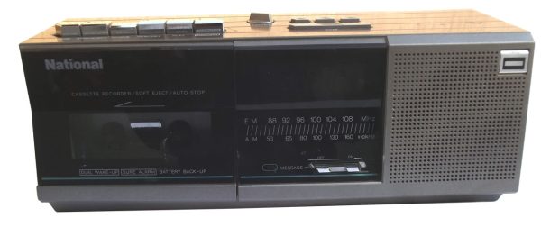 FM/AM Clock Radio-kasetofon, Model RC-X80