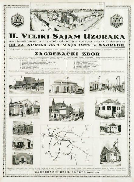 ZAGREBAČKI ZBOR, 1923. II. VELIKI SAJAM UZORAKA