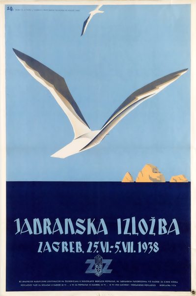 ZAGREBAČKI ZBOR, 1938. JADRANSKA IZLOŽBA ZAGREB