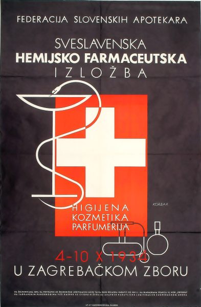 ZAGREBAČKI ZBOR, 1934. SVESLAVENSKA HEMIJSKO FARMACEUTSKA IZLOŽBA
