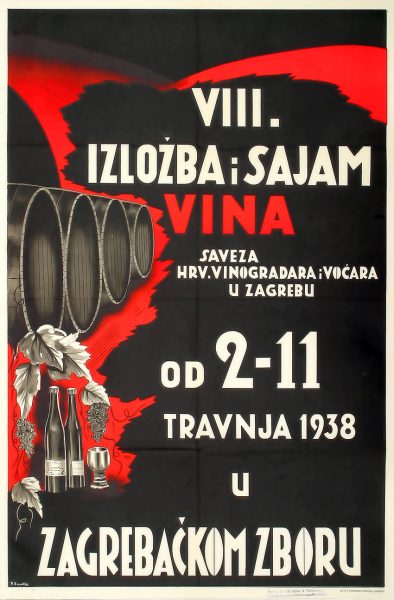 ZAGREBAČKI ZBOR, 1938. VIII. IZLOŽBA I SJAM VINA