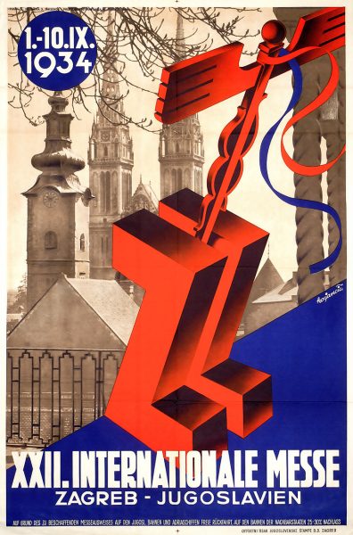 XXII. INTERNATIONALE MESSE, ZAGREB, 1934.