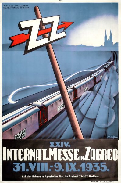 XXIV. INTERNAT. MESSE IN ZAGREB, 1935.
