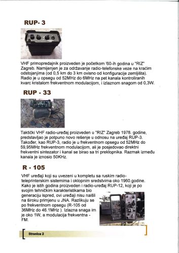 Reklama za Sredstva veze iz Domovinskog Rata