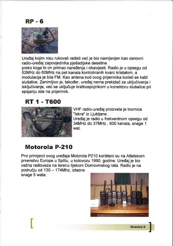 Reklama za Sredstva veze iz Domovinskog Rata