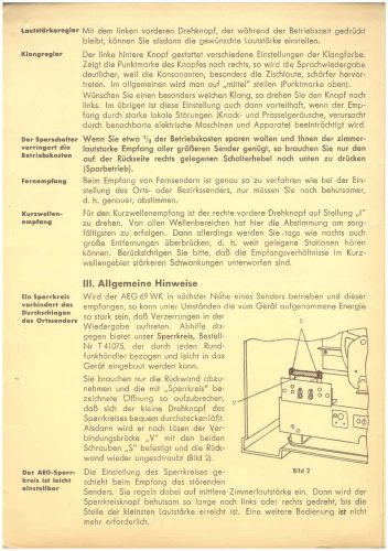 Reklama za AEG 68WK