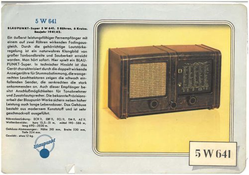 Reklama za Blaupunkt 7W740, 6W640