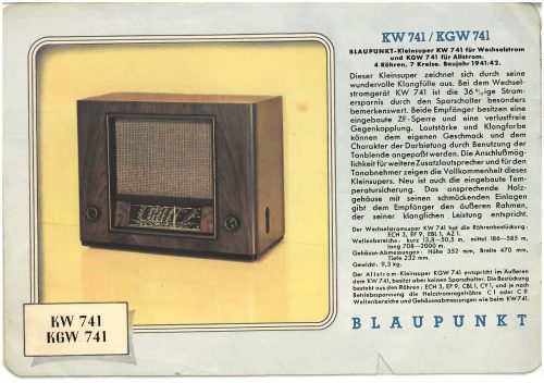 Reklama za Blaupunkt 7W740, 6W640