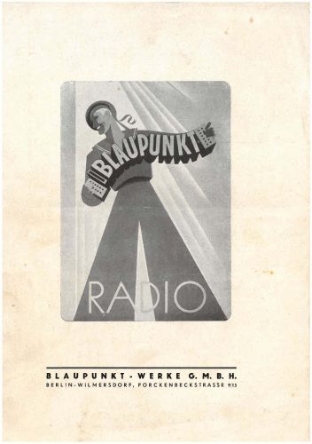 Reklama za Blaupunkt Super 6W640