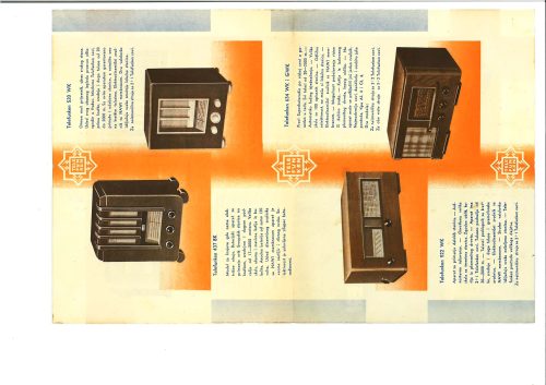 Cjenovnik Telefunken 1937.