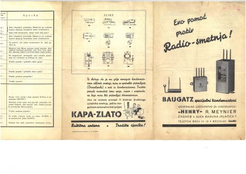 Reklama za Henry, Zagreb