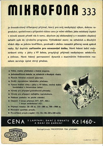 Reklama za Mikrofonu 333