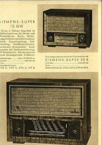 Reklama za Siemens Radio