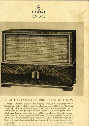 Reklama za Siemens Radio