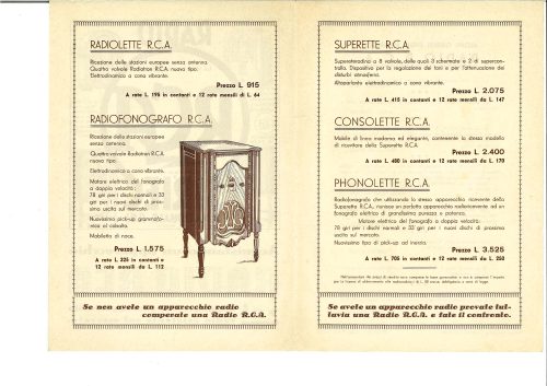 Reklama Za Radio R.C.A.