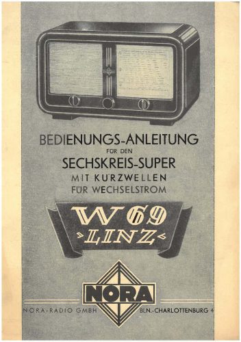 Reklama za Noru W69 Linz