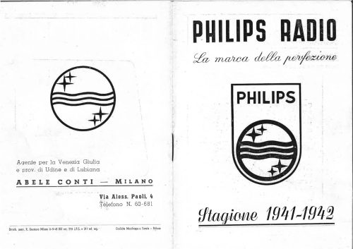 Reklama za Philips Radio 1941./42.