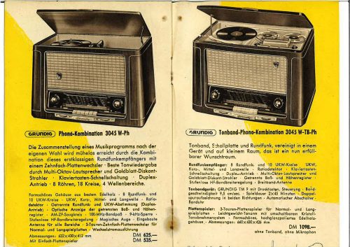 Reklama za Grundig Radio