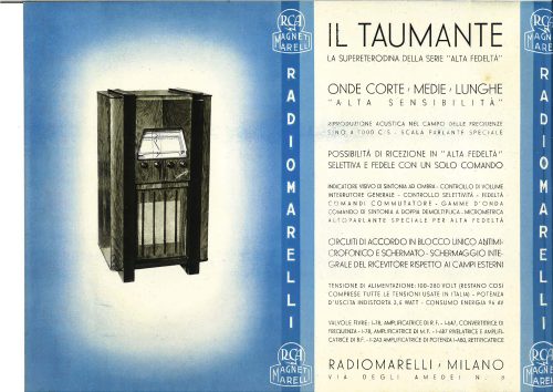 Reklama za Radio Marelli Baumonte