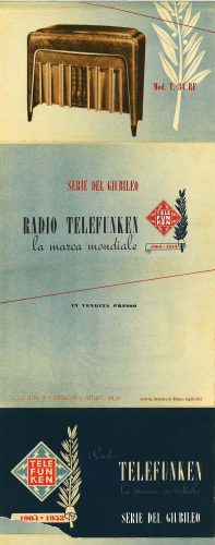 Reklama za Radio Telefunken