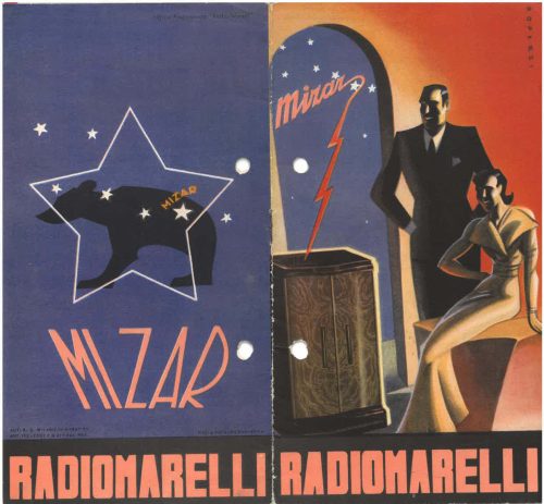 Reklama za Radiomarelli Mizar