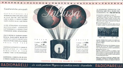 Reklama za Radiomarelli Faltusu