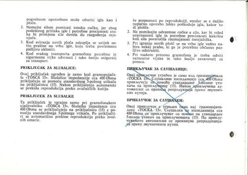 Reklama za RIZ Toscu 15 i 20