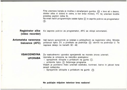 Reklama za RIZ TV Grandcolor 220