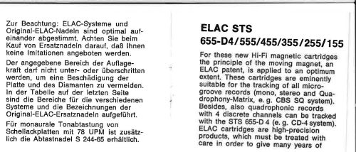 Reklama za ELAK Hi-Fi Magnet-Systeme