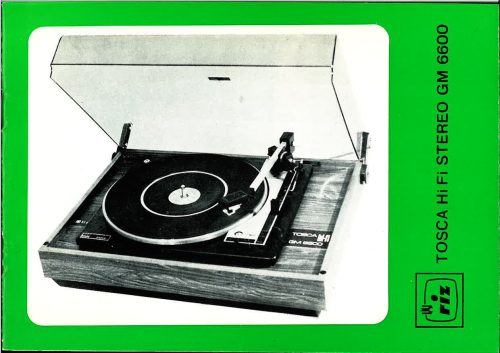 Reklama za RIZ Toscu Hi Fi GM 6600