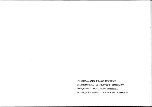 Reklama za RIZ Toscu Hi Fi GM 6600