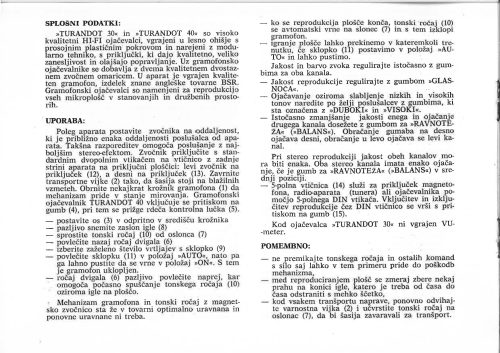 Reklama za RIZ Turandot 30 i 40