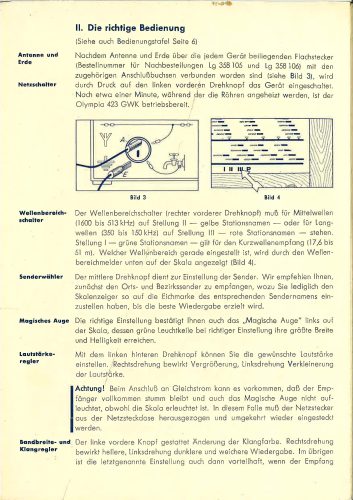 Reklama za Sachsenwerk Olympiu 423 GWK