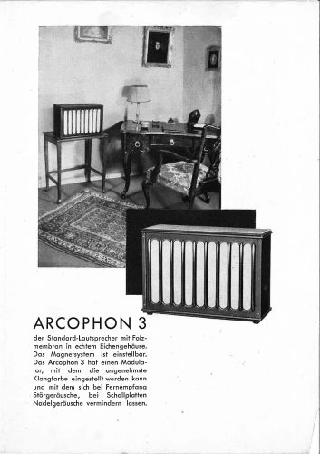 Reklama za Schaub Produkciju 1937.