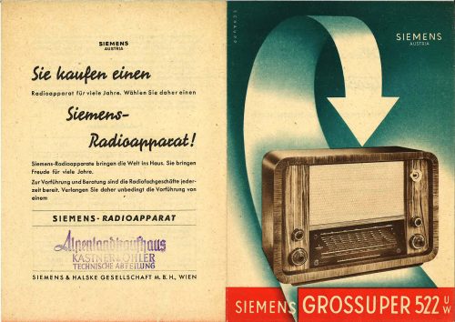 Reklama za Siemens Grossuper 522