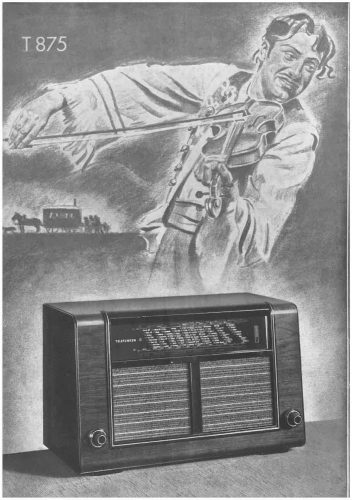 Reklama za Telefunken T875, T876 i T8001