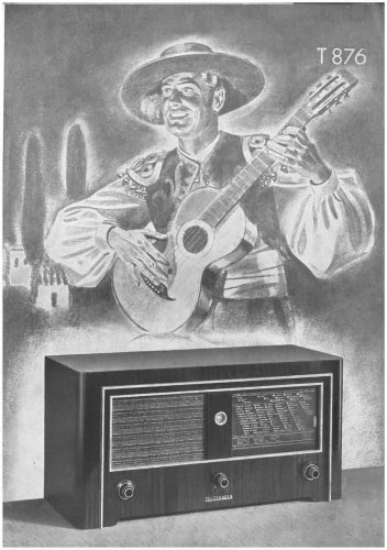 Reklama za Telefunken T875, T876 i T8001