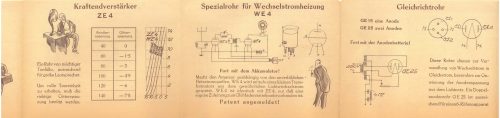 Reklama za Triotron Radio 1927.