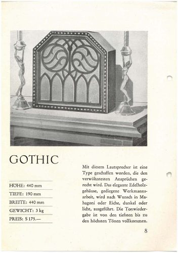 Reklama za Triotron Radio 1930.