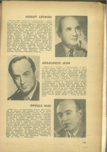 Kinematografija 1955.