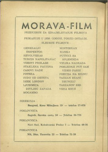 Kinematografija 1955.