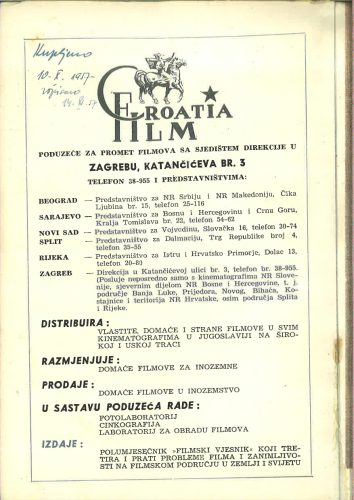 Kinematografija 1956.