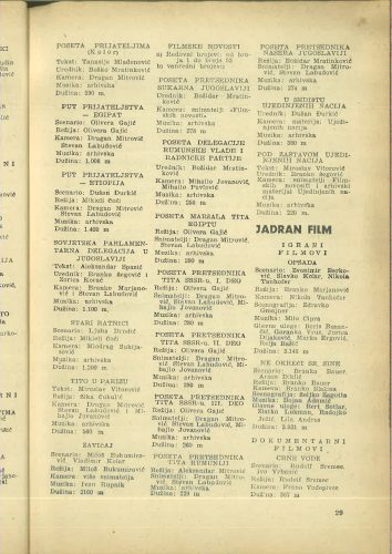 Kinematografija 1956.
