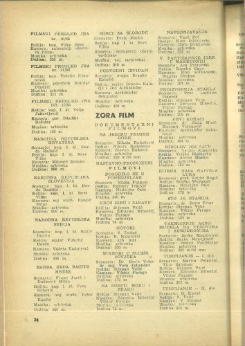 Kinematografija 1956.