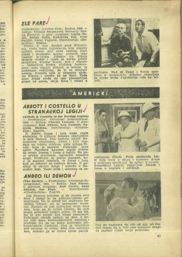 Kinematografija 1956.