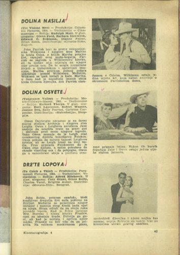 Kinematografija 1956.