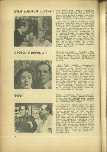 Kinematografija 1956.