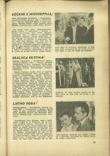 Kinematografija 1956.