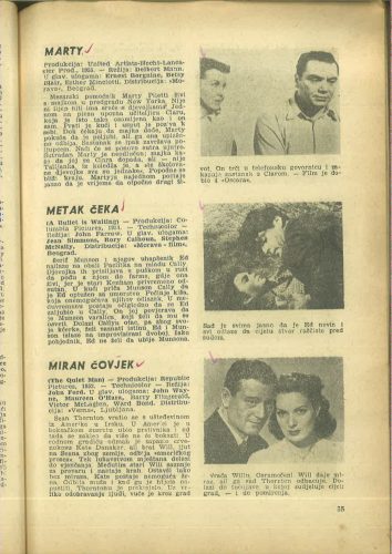 Kinematografija 1956.